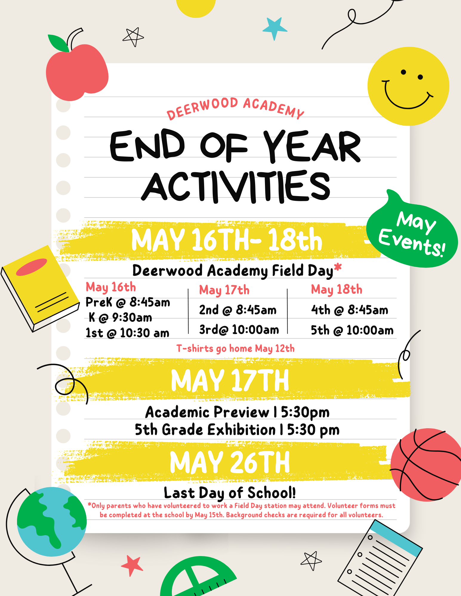 EOY Activities